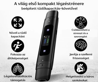 Airly™ Intelligens Légzéstréner